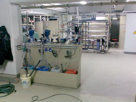 Dosieranlage , Chemie , Kunststoffbau